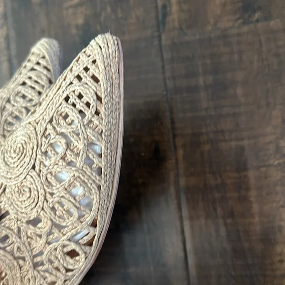 True Vintage Veracruz Artisan Woven Slides Made In Spain Size 37 - Picture 6 of 6